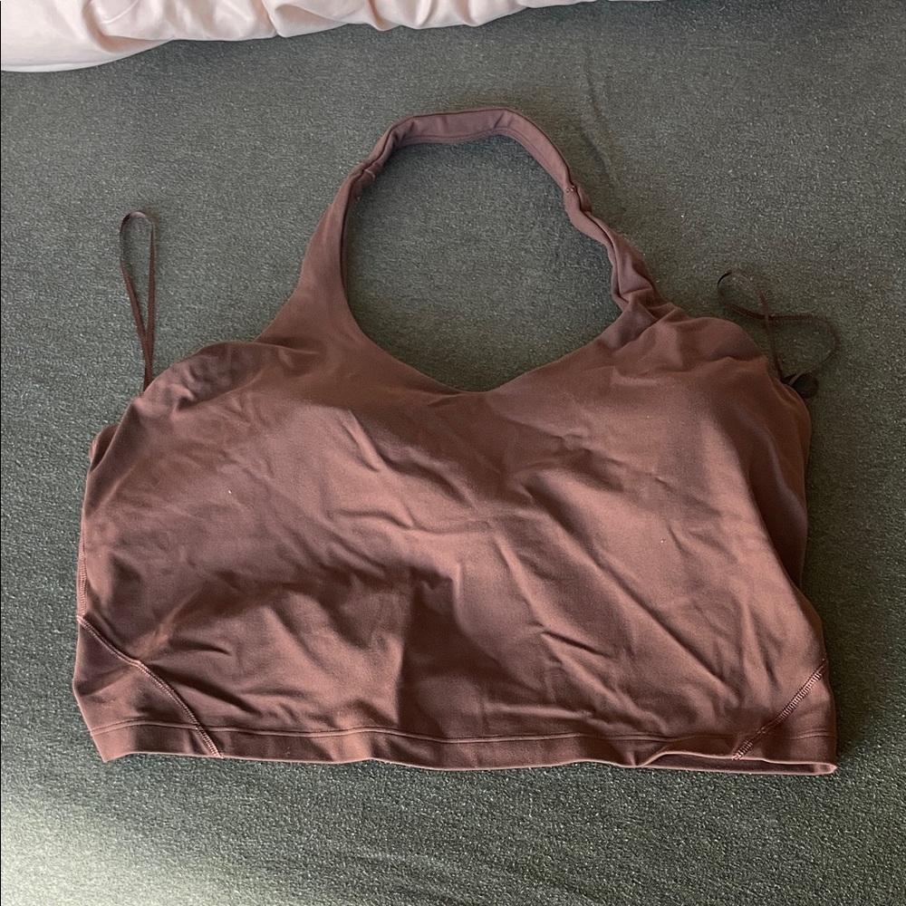 lululemon athletica Brown Crop Top